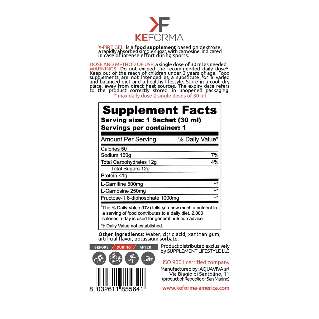 8032611855658 X-FIRE ORANGE SUPPLEMENT FACTS.webp