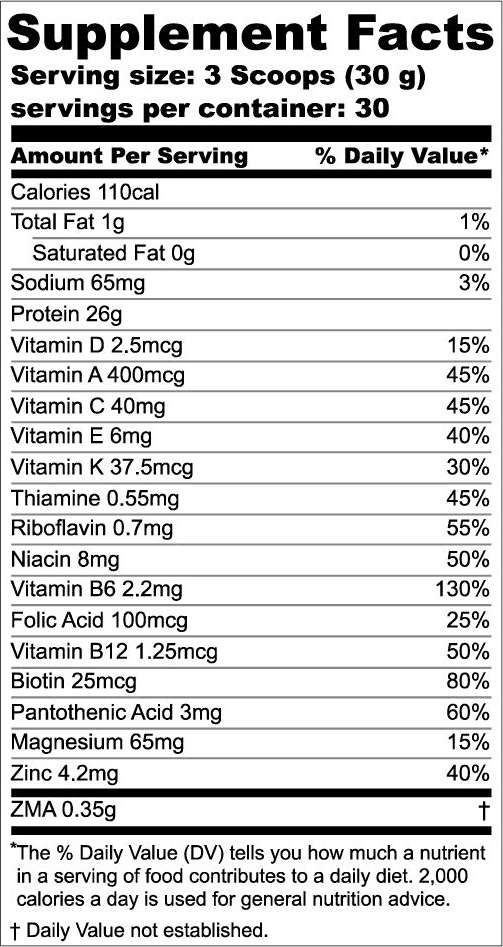 Supplement Facts