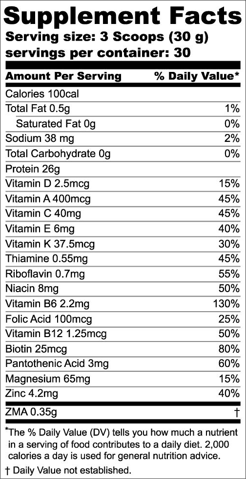 Supplement Facts