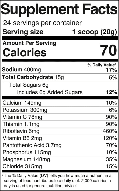 HYDRO FUEL Supplement Facts