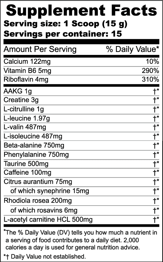 Supplement Facts